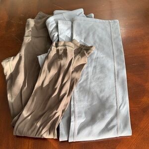 Athleta Women's blue and Olive Leggings